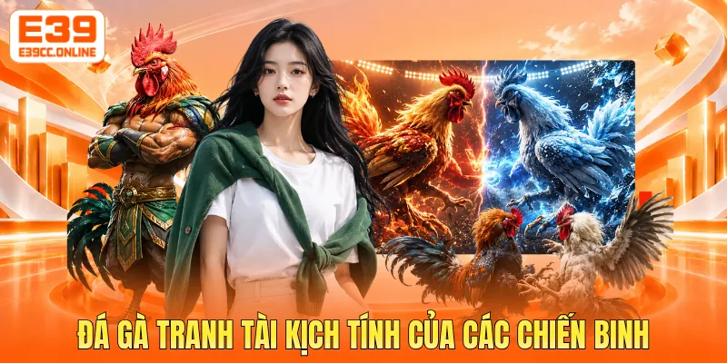 Đá gà tranh tài kịch tính của các chiến binh