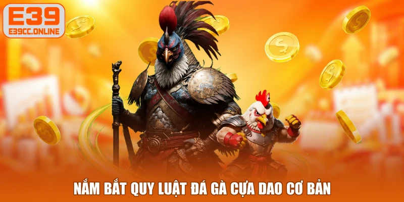 Nắm bắt quy luật đá gà cựa dao cơ bản