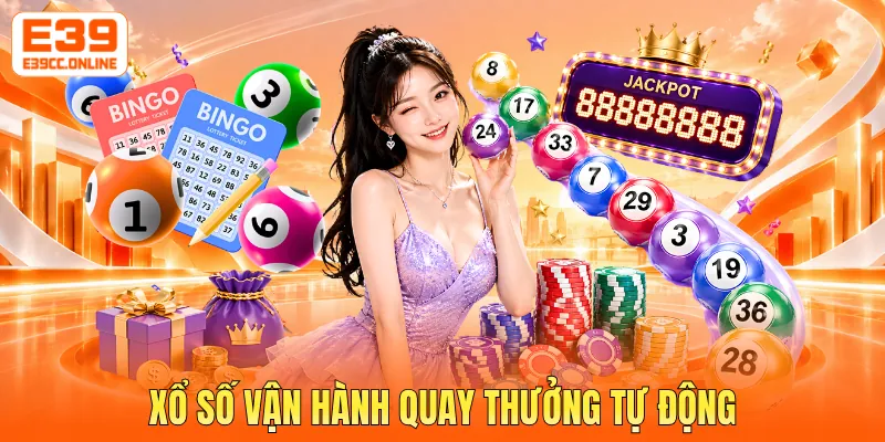 Xổ số vận hành quay thưởng tự động